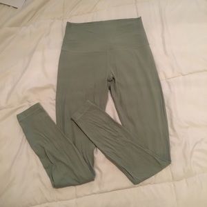 Align Lululemon Leggings Light Sage Green